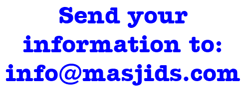 Send your information to: info@masjids.com